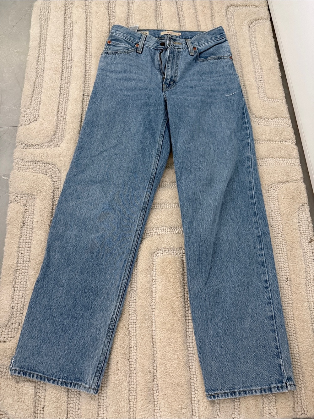 Levi's Baggy Dad Jean Light Blue Wide Leg Jeans